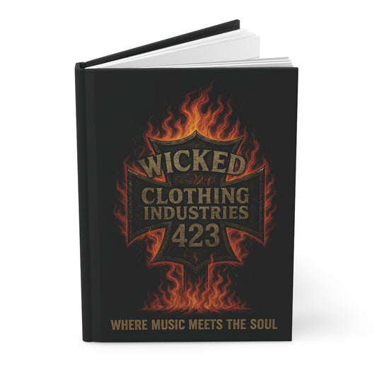 The Soul's Setlist / Wicked Clothing Industries /Hardcover Journal Matte