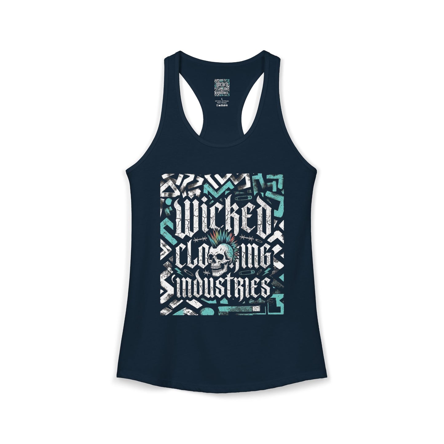WCI Punk Rock Outlaw Women's Racerback Tank