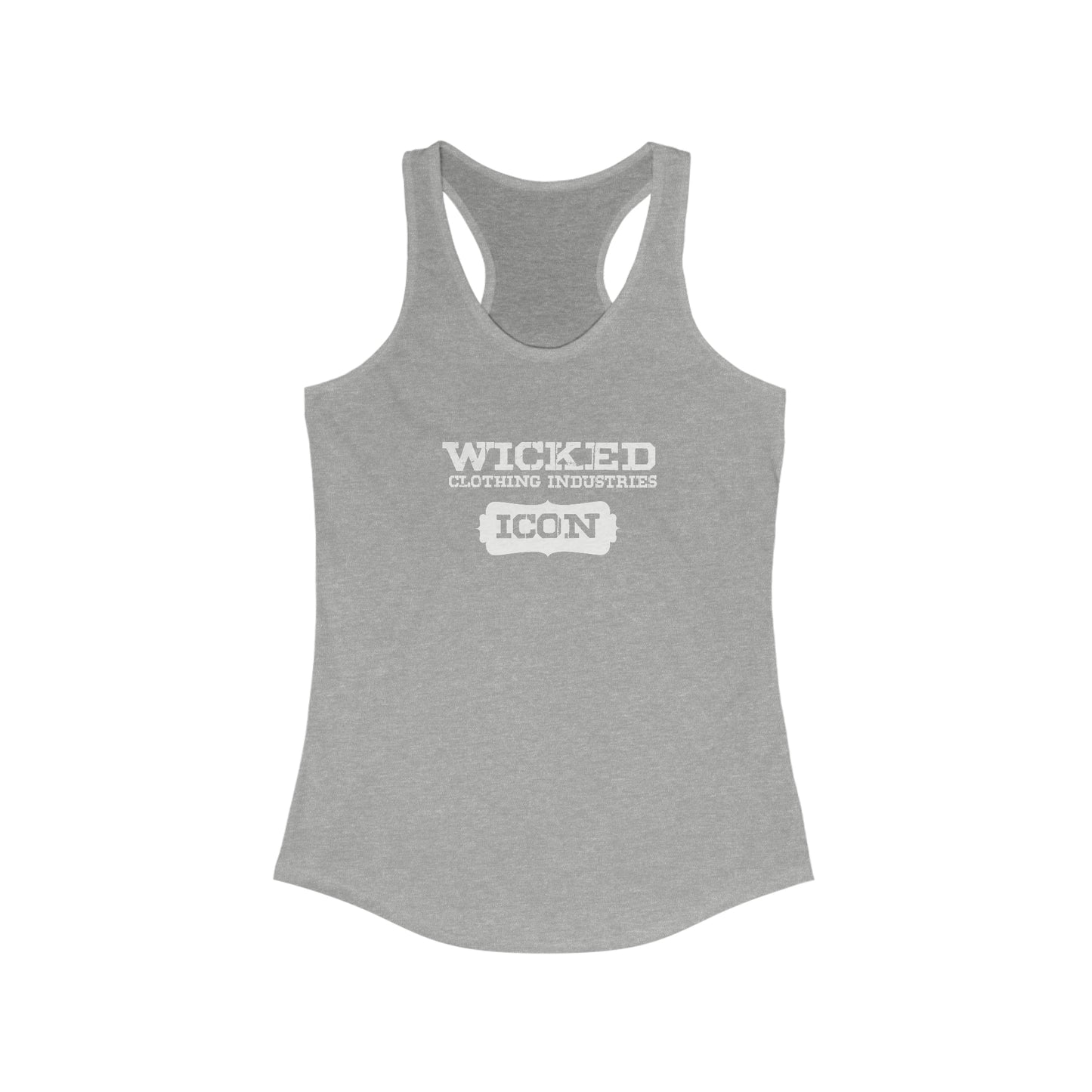 ICON/White/Women's  Tank Top