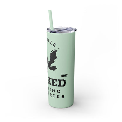 Wicked Nashville /Mint ( Shown)/ Skinny Tumbler with Straw, 20oz