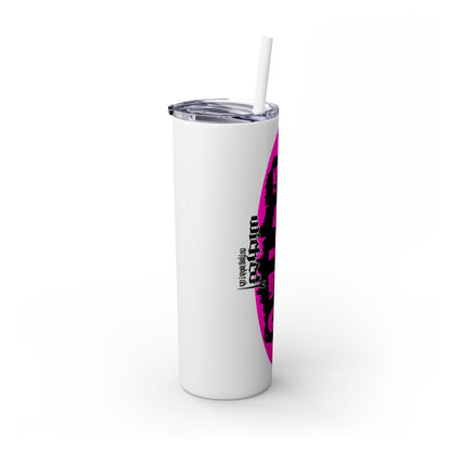 EL423 Alternative Hot Pink 2 / Skinny Tumbler with Straw, 20oz