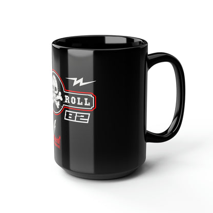 1982 Rock N Roll /Black Mug, 15oz
