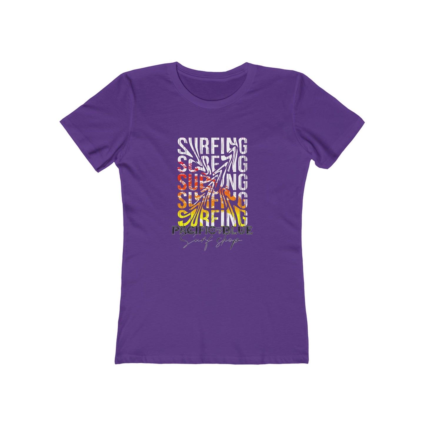 Surfing 2/ Pacific Blue Surf Shop / T Shirt
