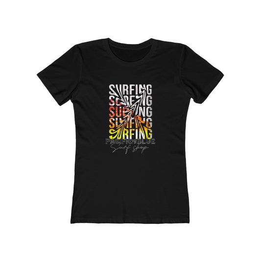 Surfing 2/ Pacific Blue Surf Shop / T Shirt