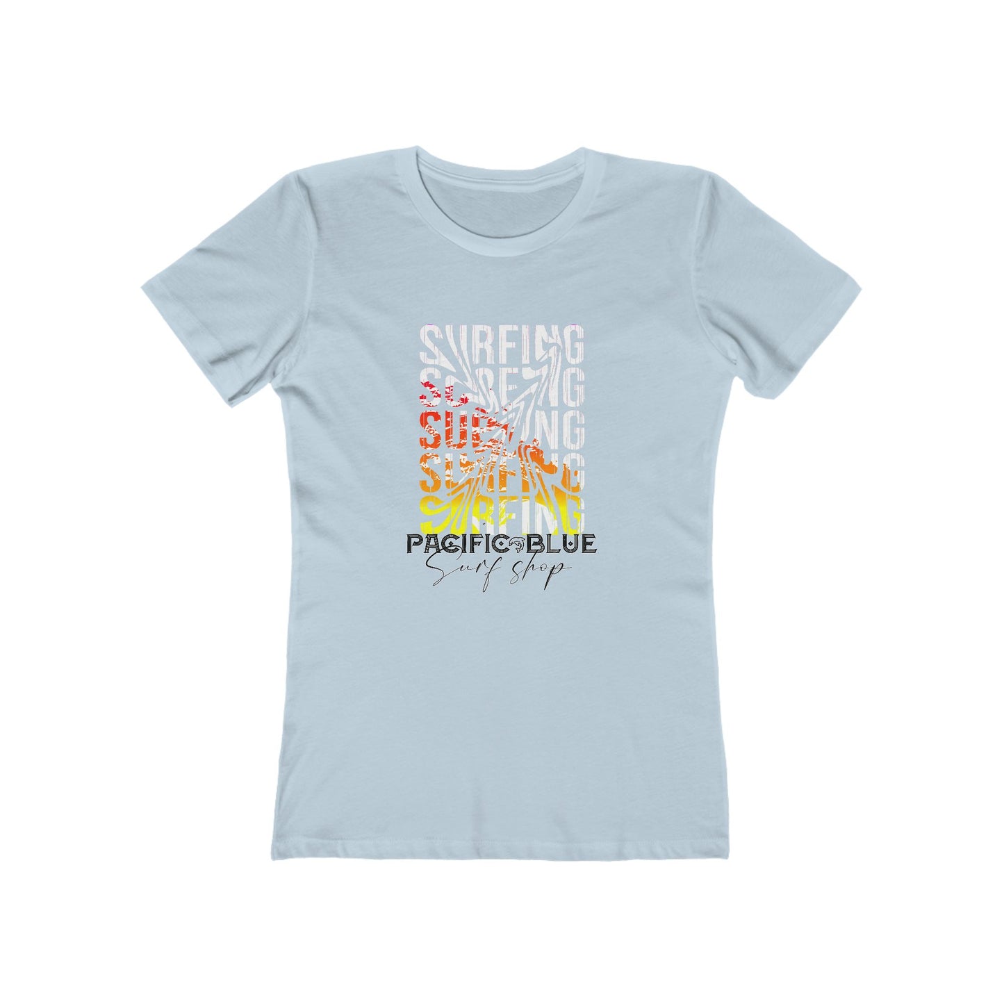Surfing 2/ Pacific Blue Surf Shop / T Shirt