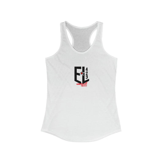 EL 423 Electric 3D Black / Racerback Tank Top