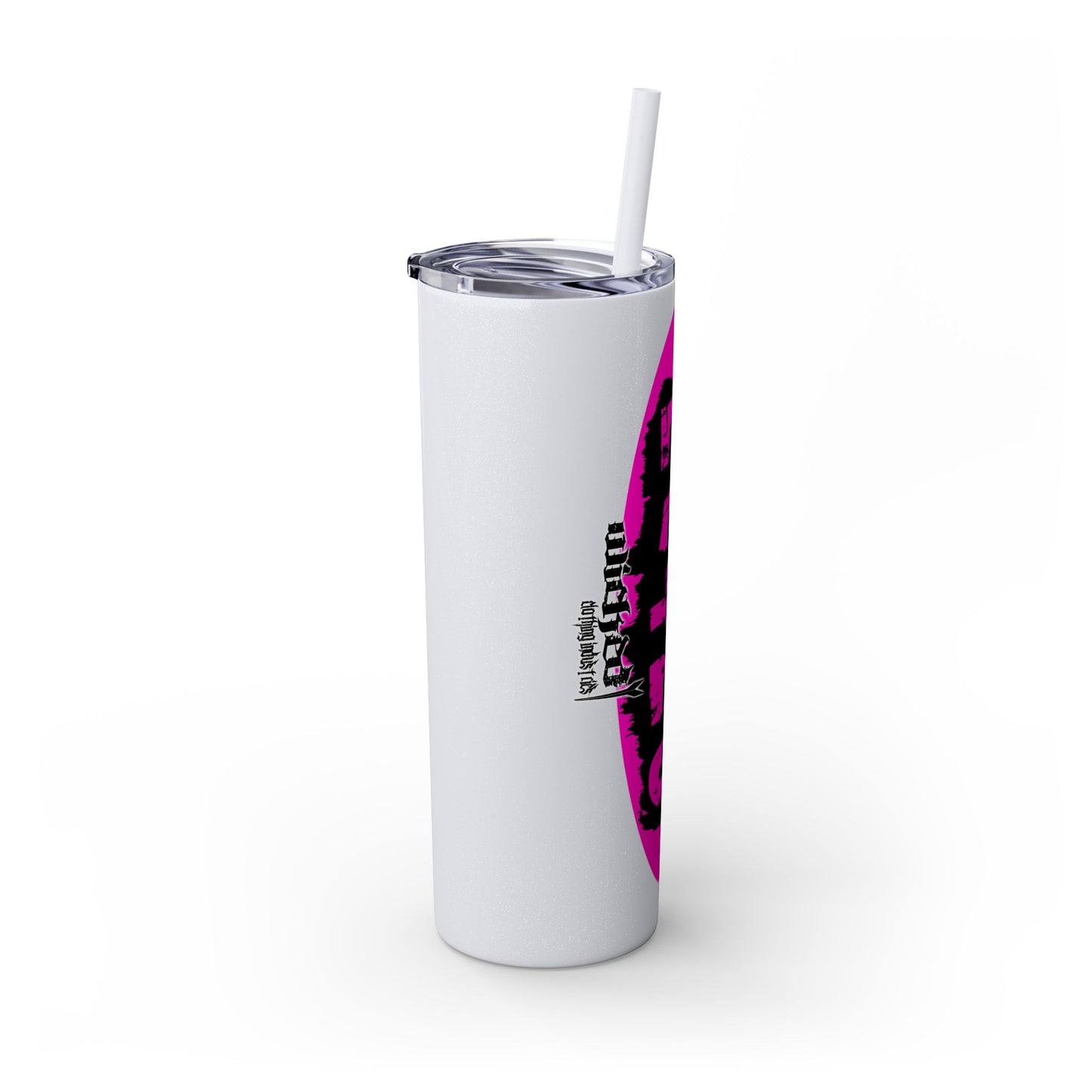 EL423 Alternative Hot Pink 2 / Skinny Tumbler with Straw, 20oz