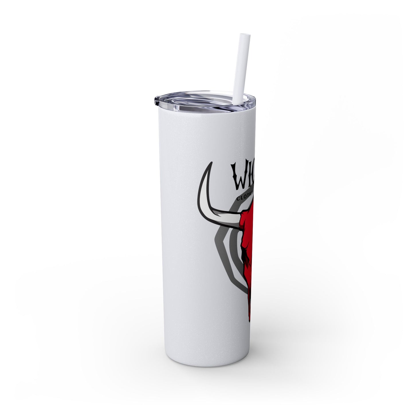 DeadHead WCI / Skinny Tumbler with Straw, 20oz