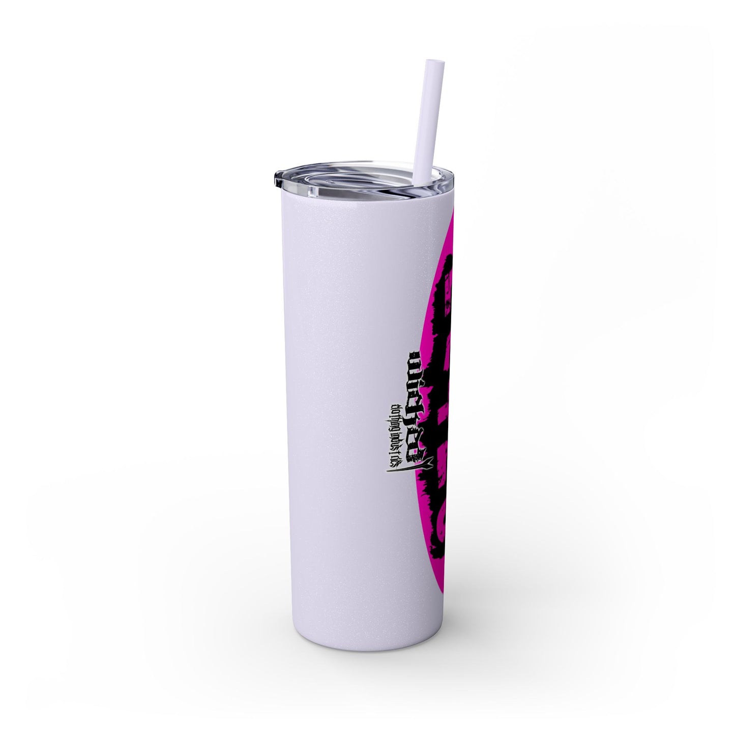 EL423 Alternative Hot Pink 2 / Skinny Tumbler with Straw, 20oz