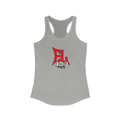 EL423/ Red Bold /Racerback Tank Top