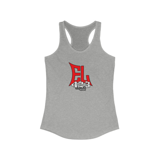 EL423/ Red Bold /Racerback Tank Top