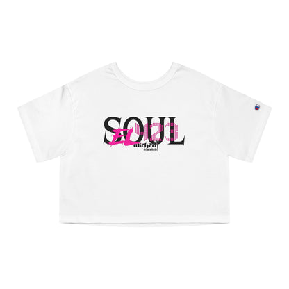 EL423 Soul Hot Pink/ Cropped T-Shirt