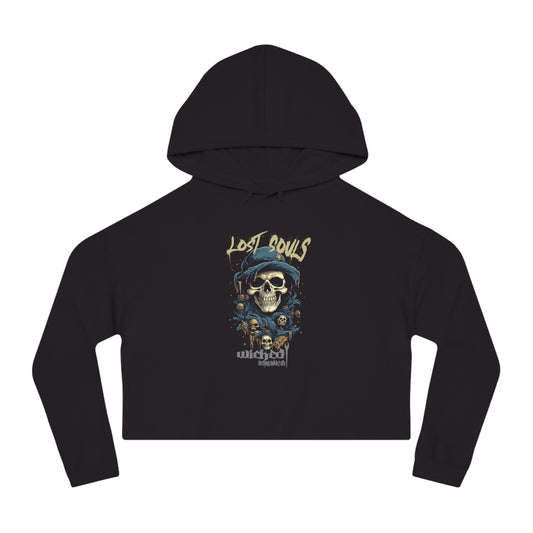 Lost Souls 1/ Cropped Hoodie