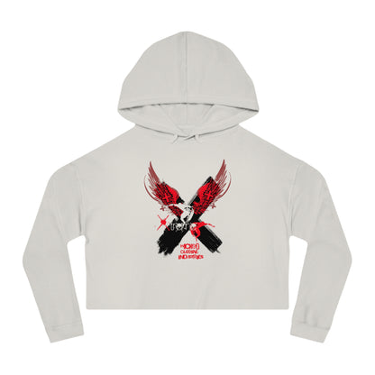 Extreme 2 Red / Cropped Hoodie