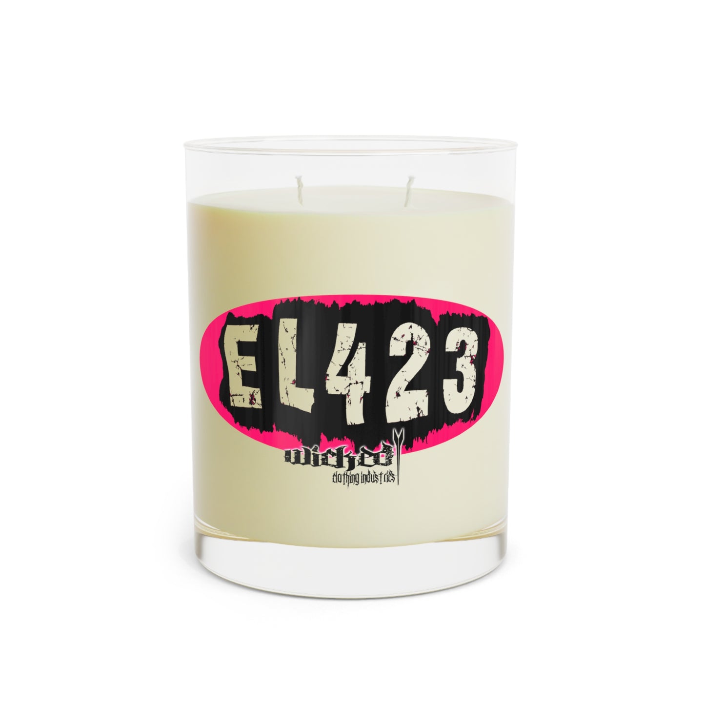 EL423 Alternative /Scented Candle -  Glass, 11oz