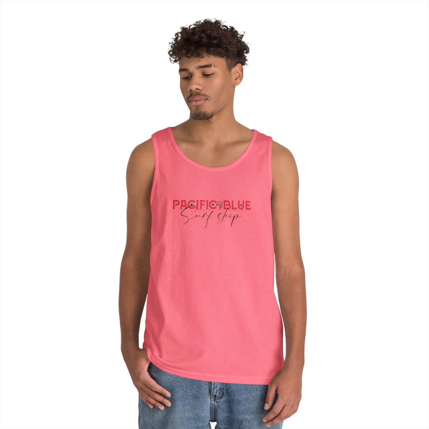 Beach Vibes, Ocean Dreams  /Pacific Blue Surf Shop   / WCI Tank Top