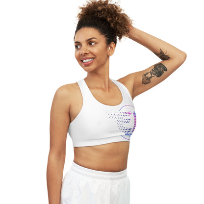 EL Classic White Seamless Sports Bra