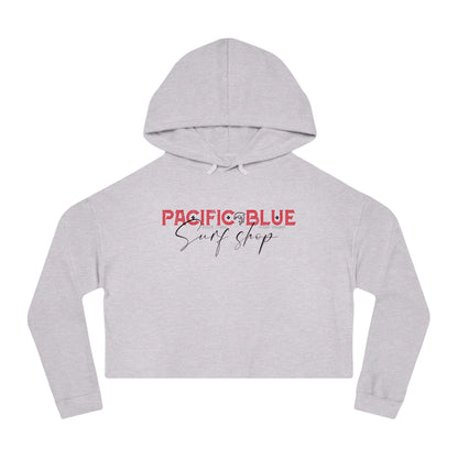 Beach Vibes, Ocean Dreams/ Pacific Blue Surf Shop/ WCI Women’s Cropped Hoodie