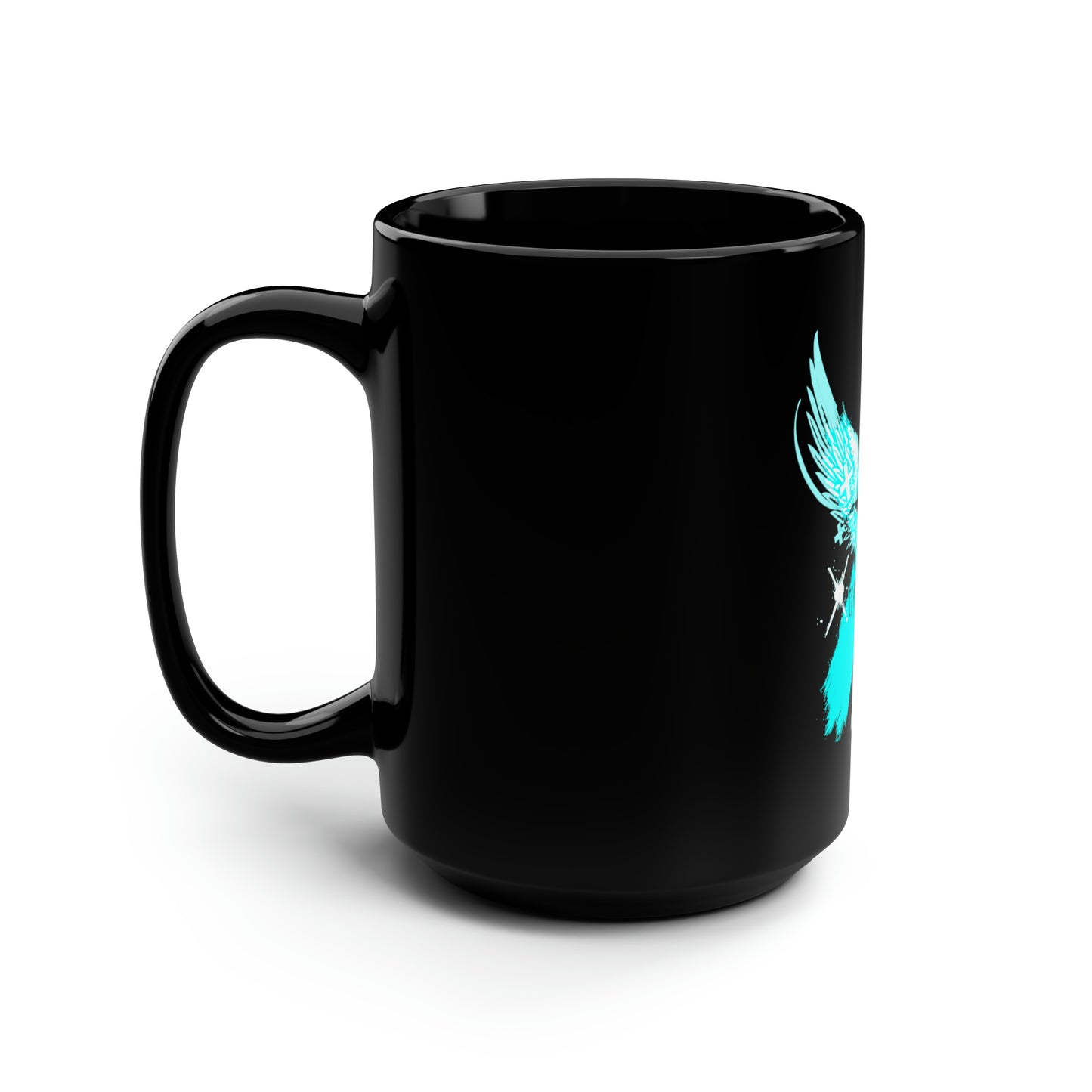 Extreme 1 Teal /Black Mug, 15oz