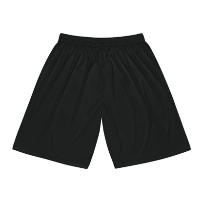Pacific Blue "Titan" Chrome Skull /Basketball Shorts /WCI