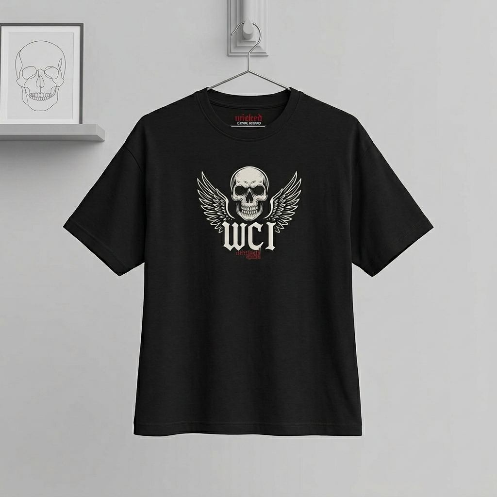 WCI Wings of Love/  Oversized Boxy Tee