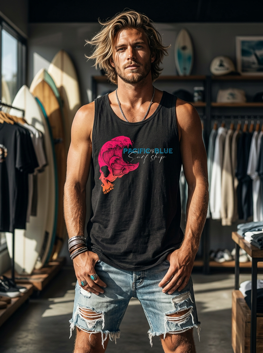 Pacific Blue // Dead Sea Skull 2/ Tank Top