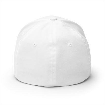 Pacific Blue Surf Shop Sunset Logo Fitted hat  (Embroidery)