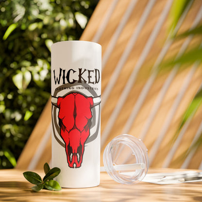 DeadHead WCI / Skinny Tumbler with Straw, 20oz
