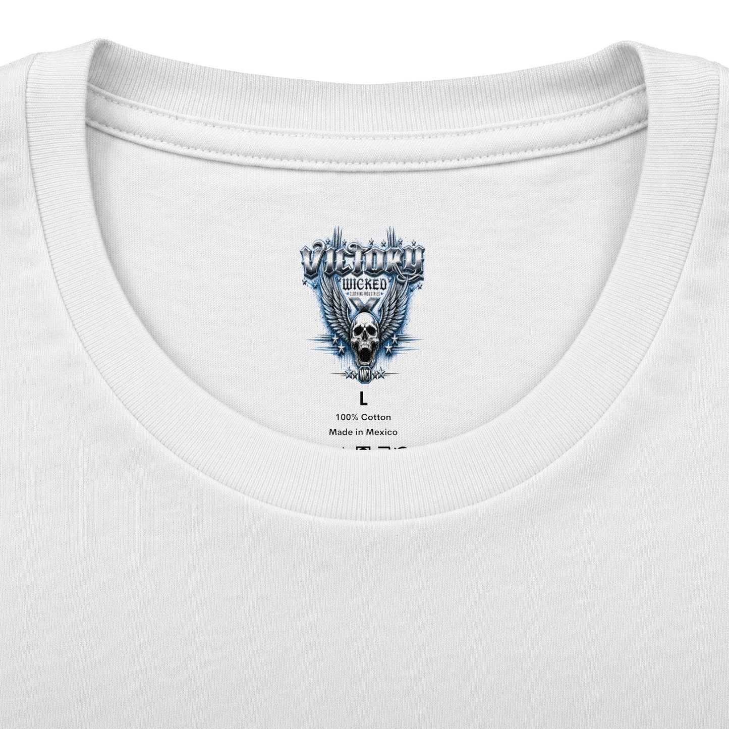 Wicked Clothing Industries "Ice Victory" Cotton Crew Tee