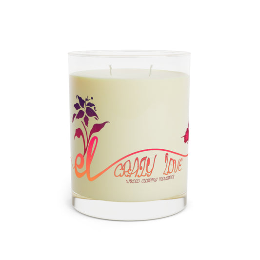 EL423 Crazy Love Sunset /on Glass /Scented Candle