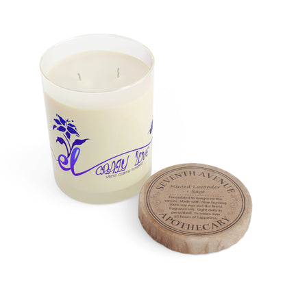 EL423 Crazy Love Ocean /on Glass /Scented Candle