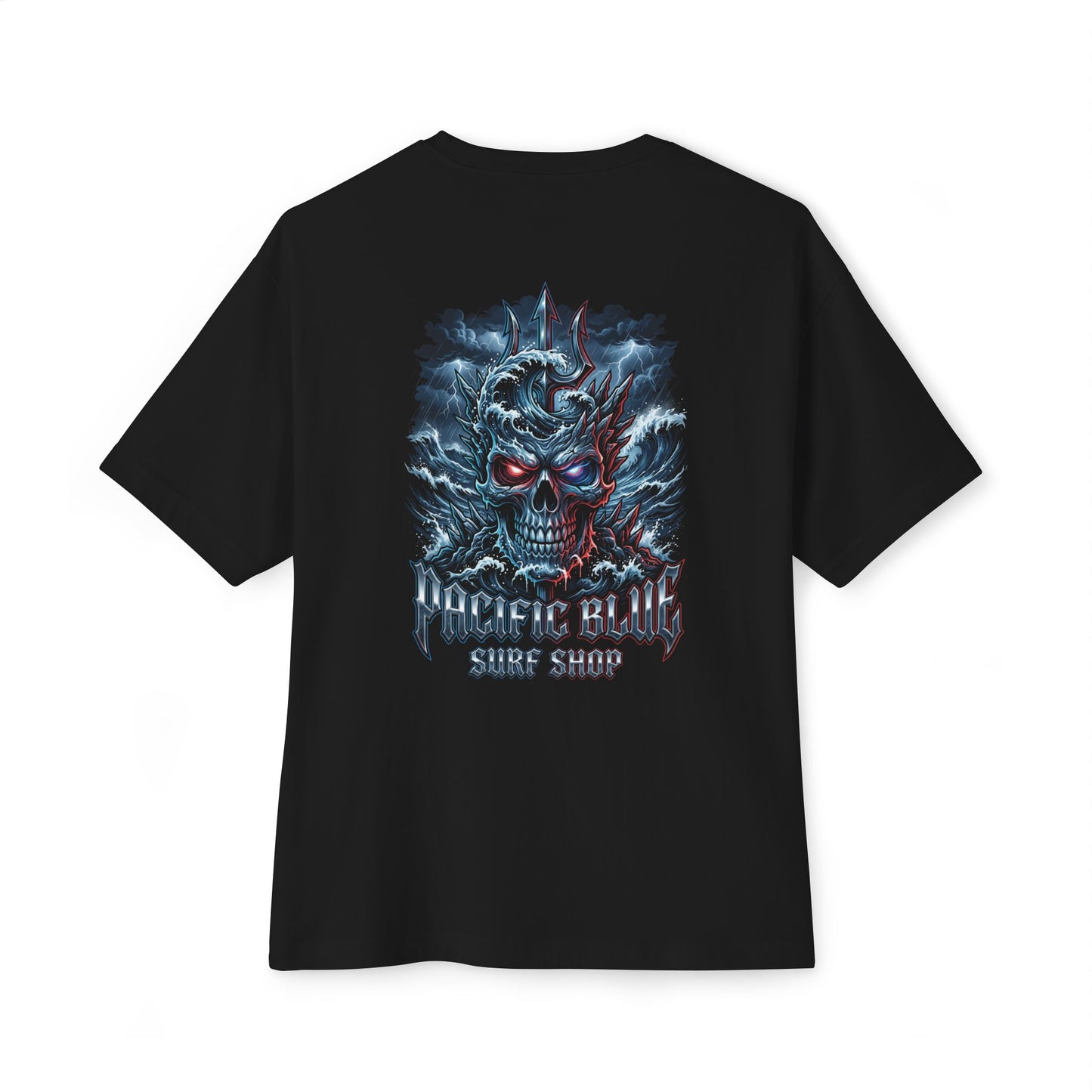 The "Titan" Chrome Skull Tee - Pacific Blue Surf Shop/WCI