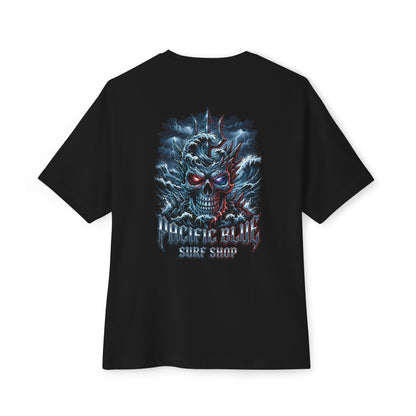 The "Titan" Chrome Skull Tee - Pacific Blue Surf Shop/WCI