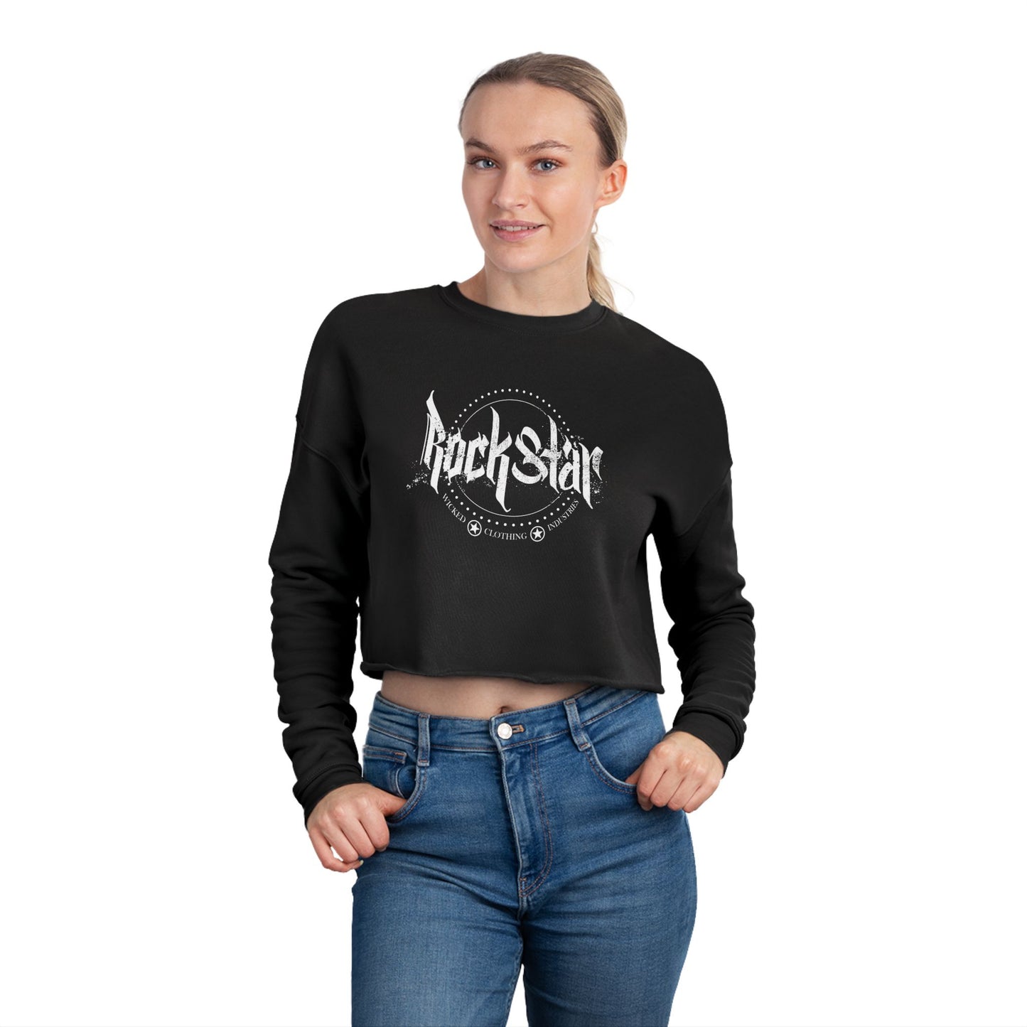 Rockstar WCI / Women's Cropped Sweatshirt