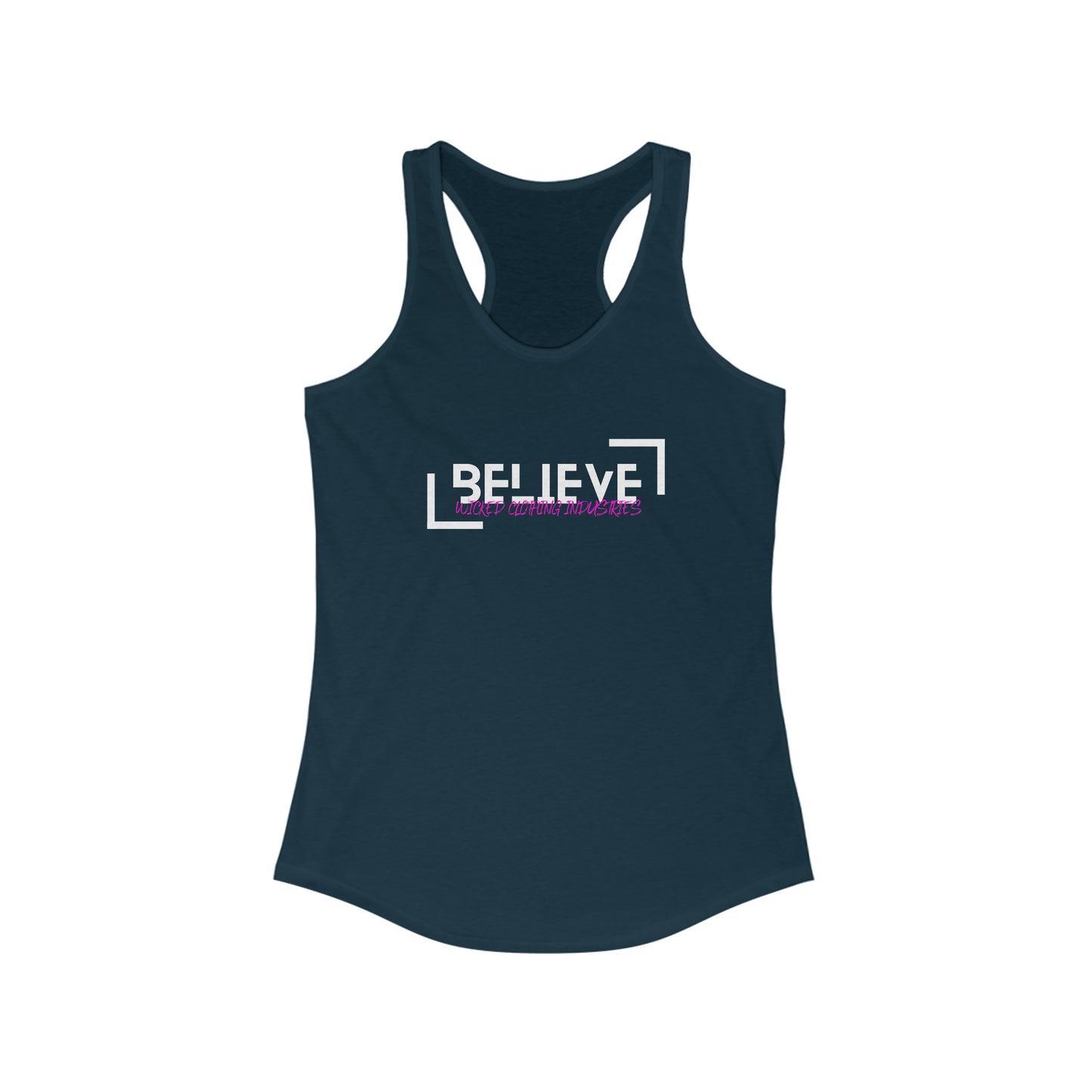 Believe 2 E.L. /Women's  Racerback Tank Top
