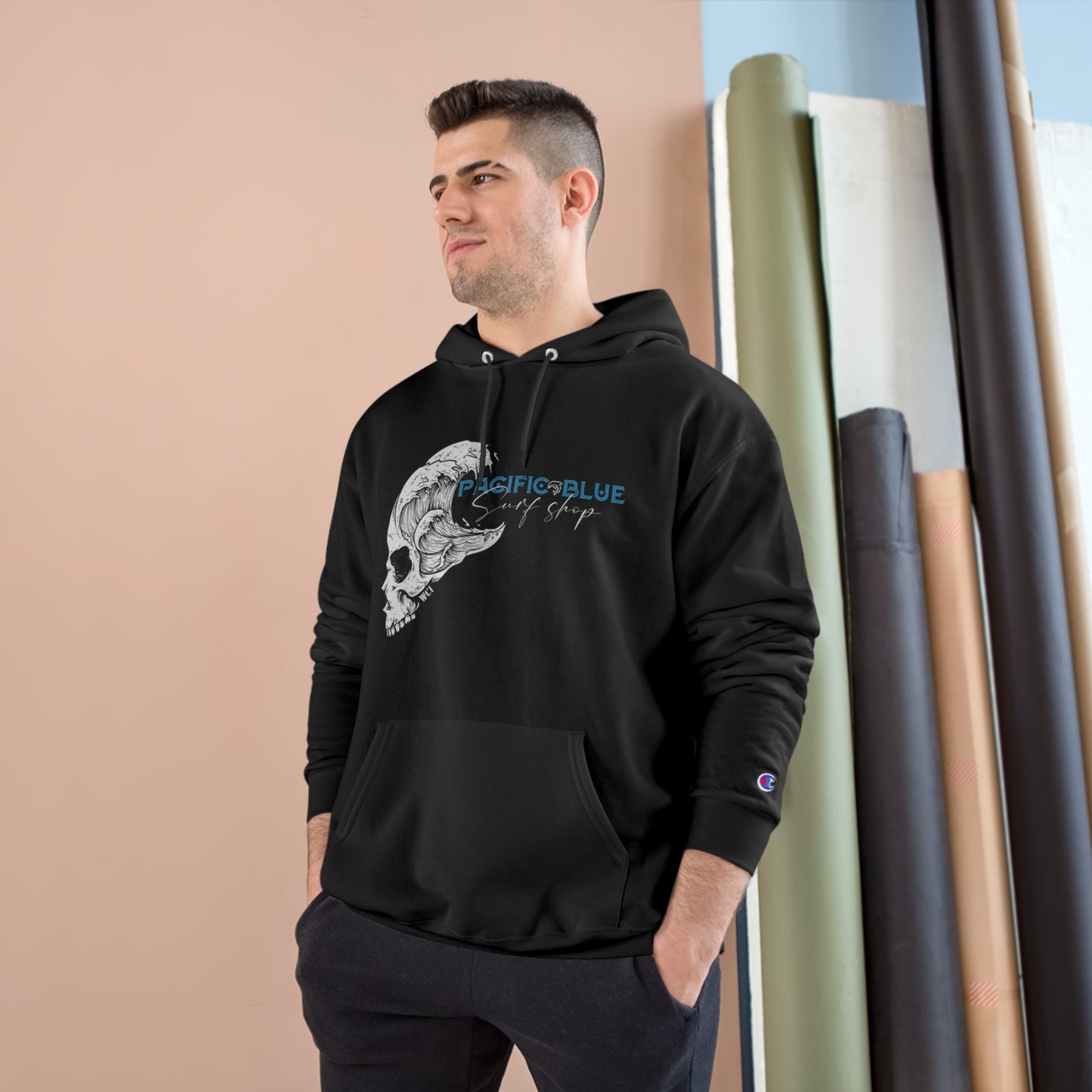 Pacific Blue Surf Shop  WCI New Pullover Hoodie