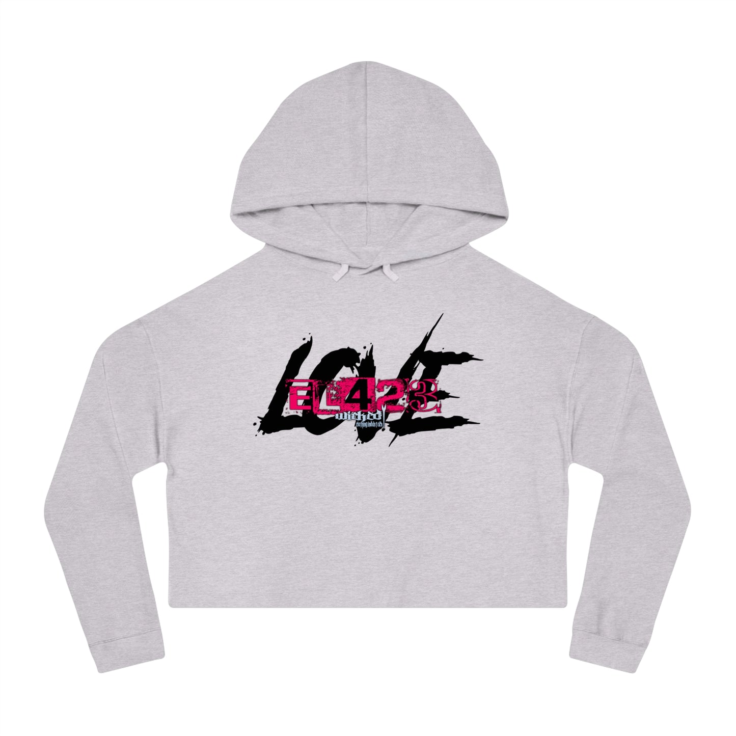 EL423's Gypsy Love Spell /Cropped Hooded Sweatshirt