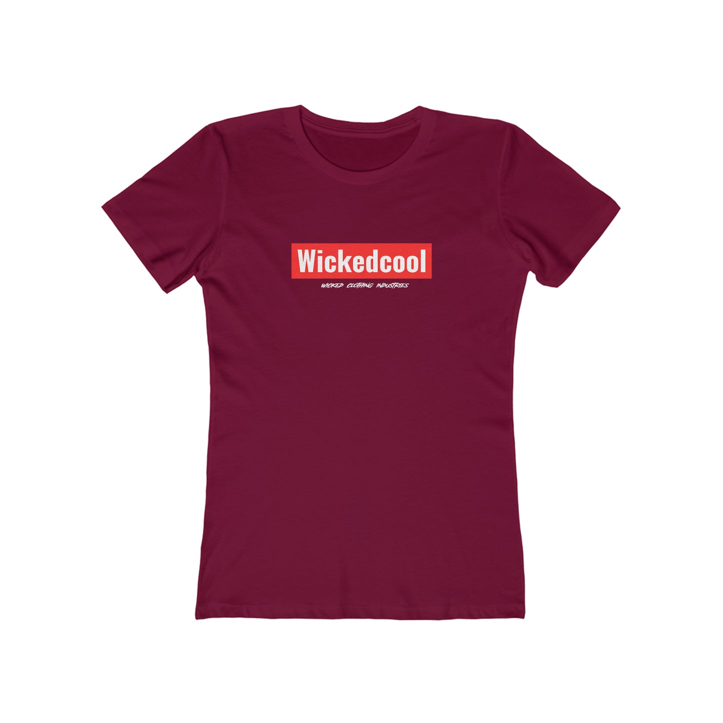 WickedCool/Red/Women's  Tee