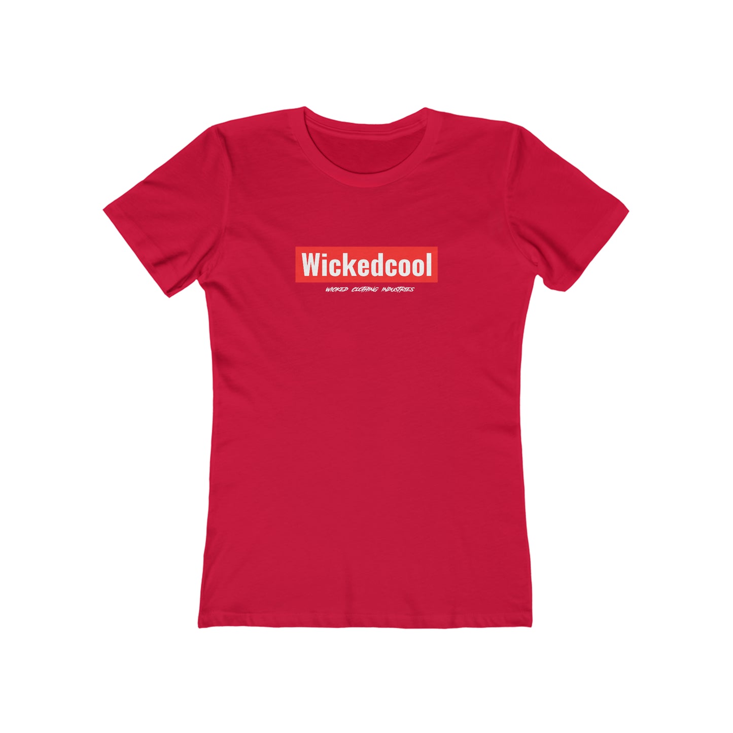 WickedCool/Red/Women's  Tee