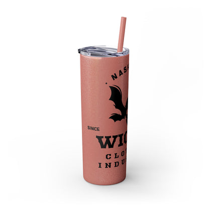Wicked Nashville /Mint ( Shown)/ Skinny Tumbler with Straw, 20oz