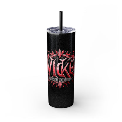 King Wicked 1 /WCI / Skinny Tumbler with Straw, 20oz