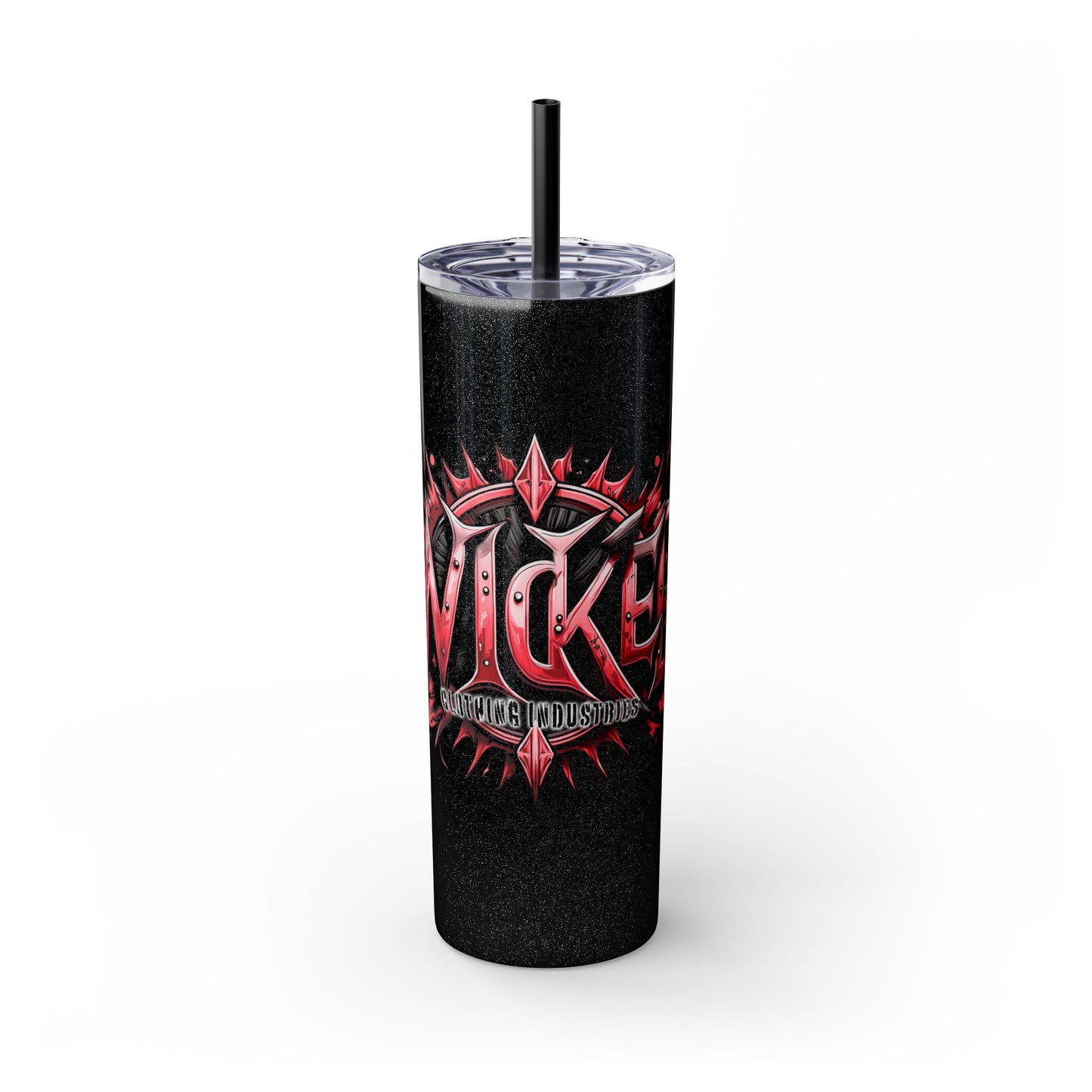 King Wicked 1 /WCI / Skinny Tumbler with Straw, 20oz