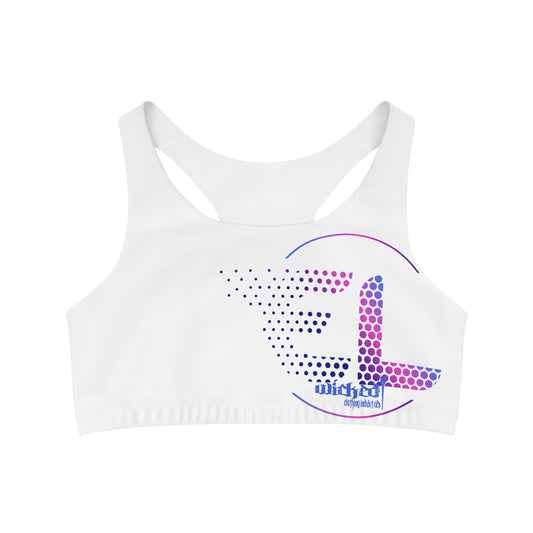 EL Classic White Seamless Sports Bra