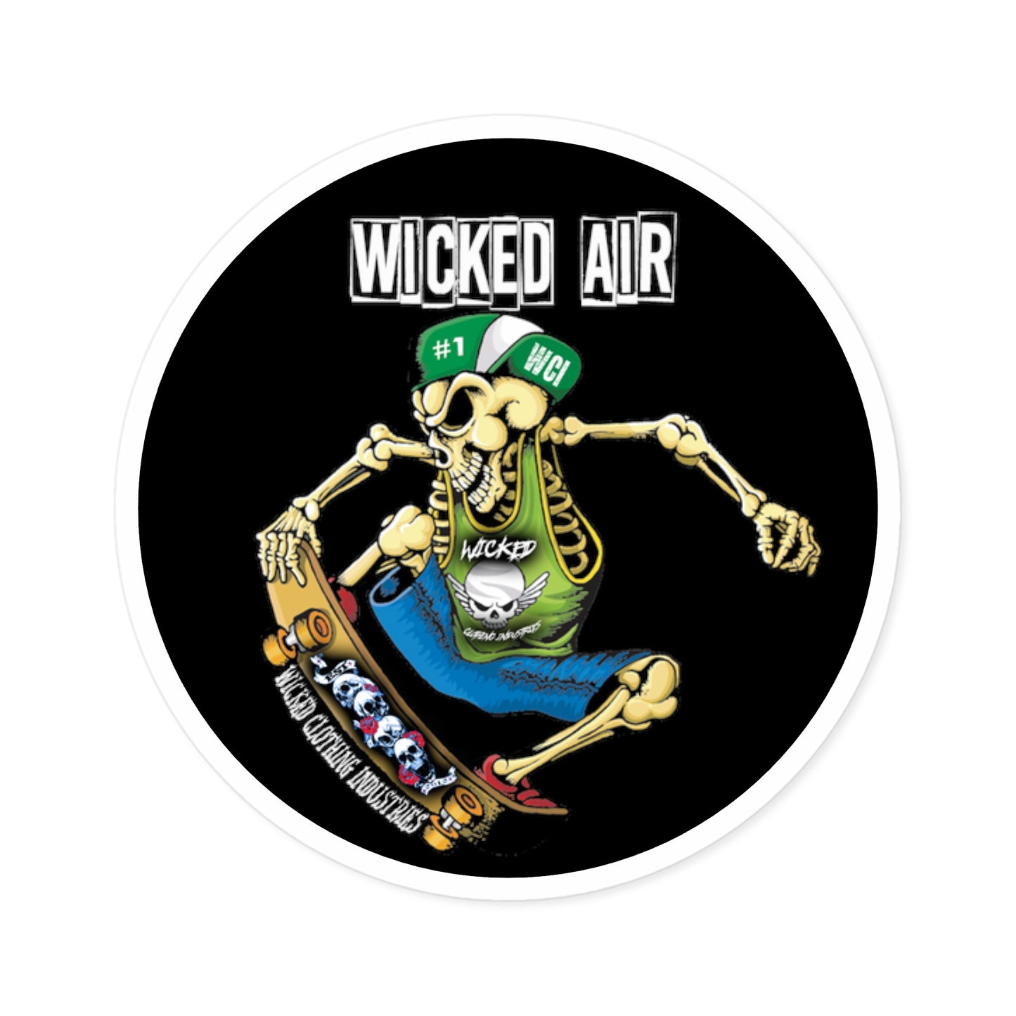 Wicked Air   WCI  Stickers, Indoor\Outdoor