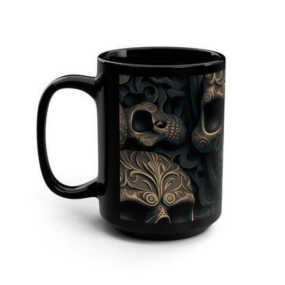 Voodoo 2 /Black Mug, 15oz