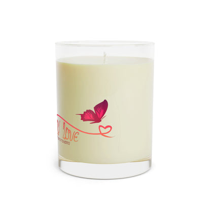 EL423 Crazy Love Sunset /on Glass /Scented Candle