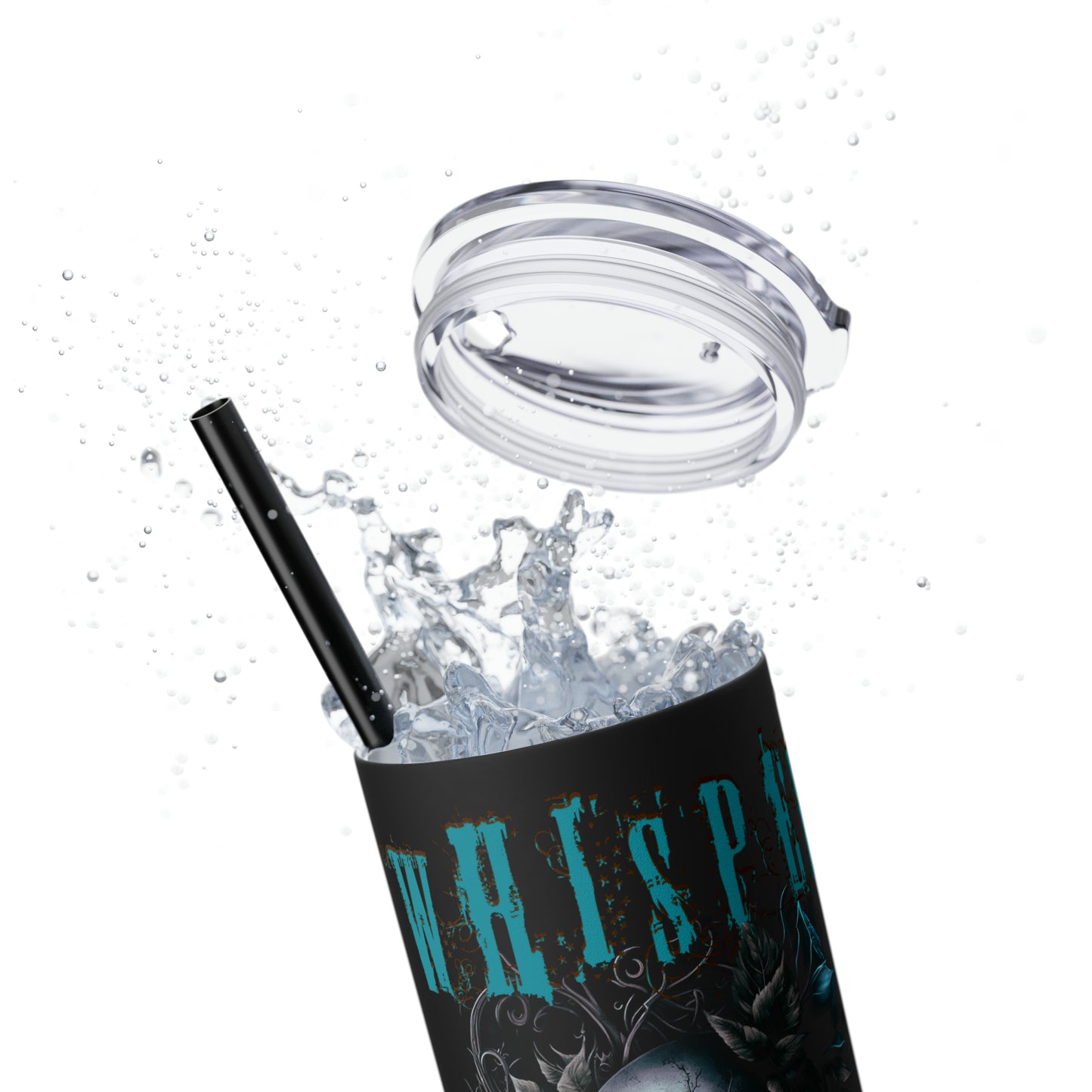 Whisper From The Ashes WCI / Skinny Tumbler with Straw, 20oz