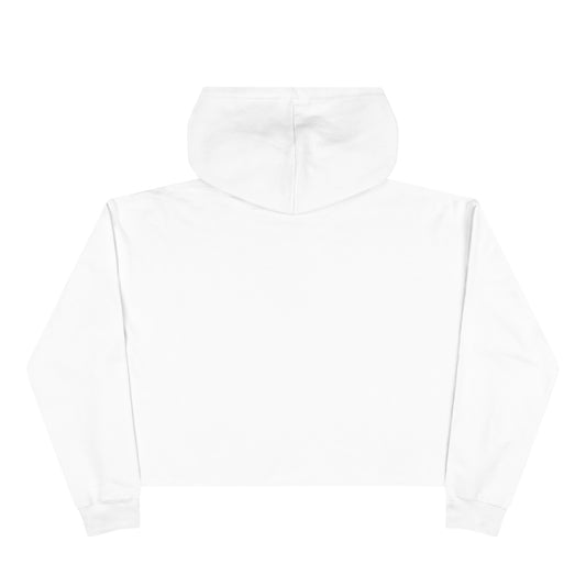 Careful What You Wish For/ Ocean Color/Crop Hoodie