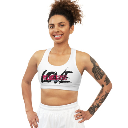 EL423'S Gypsy Love Spell /White Seamless Sports Bra