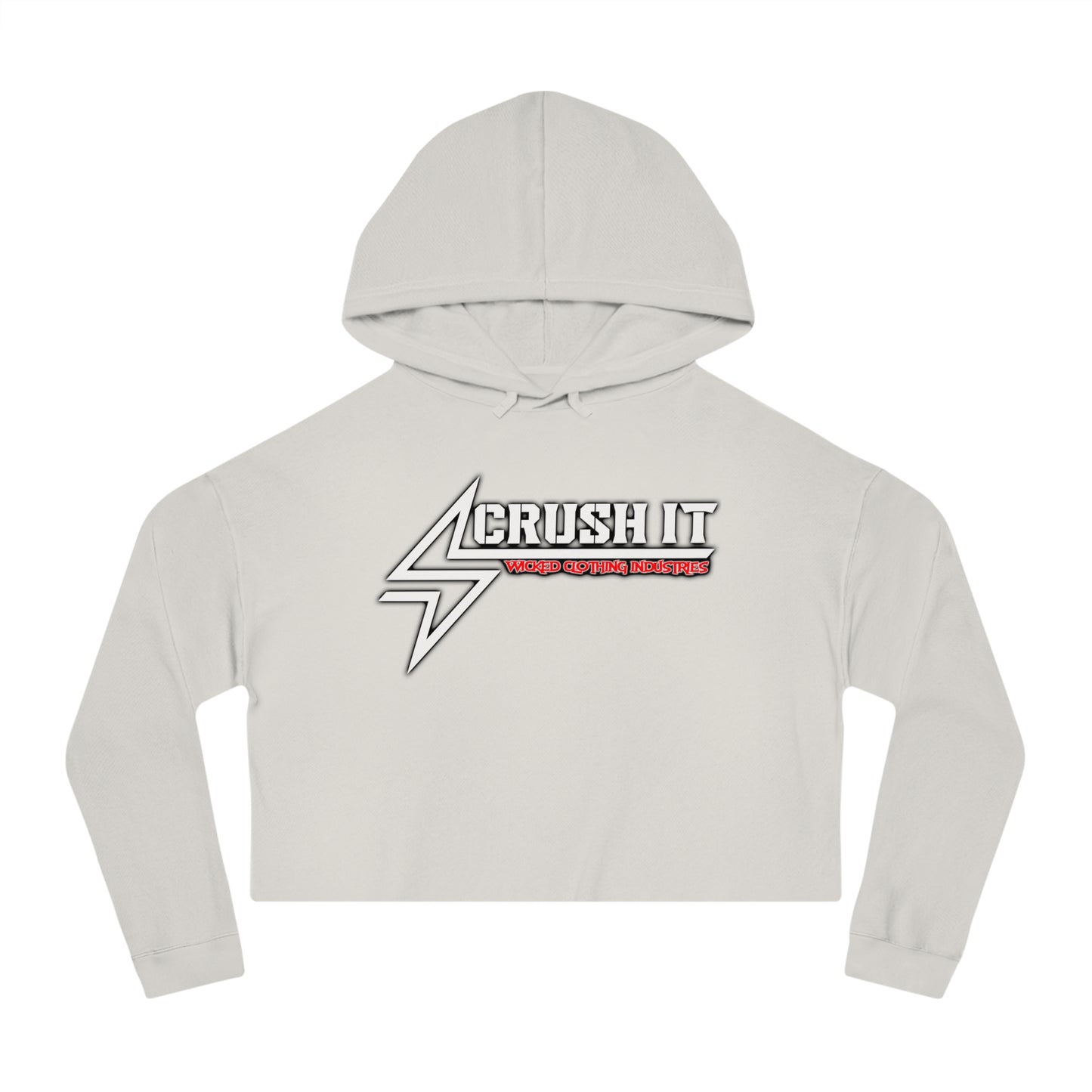 Crush It /  Women's Cropped Hoodie